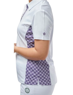 Drakes Pride Lily Ladies Polo Shirt - Purple